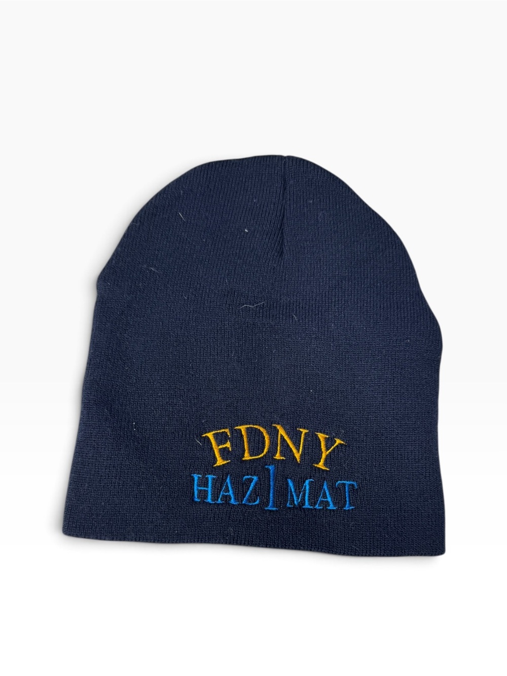 FDNY HazMat Beanie, EUC, O/S